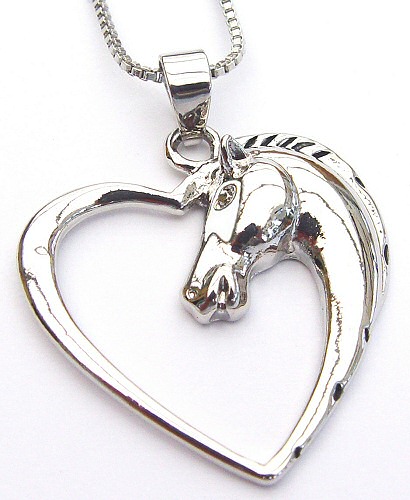 Horse Pendant Necklace Men | Metal Necklace Accessories | Horse Shoe  Necklace Gold - Necklace - Aliexpress